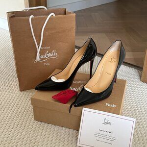 Christian Louboutin Black Kate 100 38.5